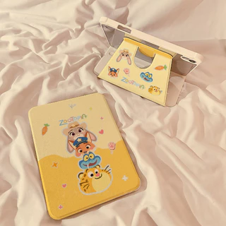 🚚ส่งใน 24 ชม🚚 เคสไอแพด หมุนได้ 360° Air7 Air6 Gen11 ที่ใส่ปากกา Zootopia iPad Gen9 Pro11 12.9 2025
