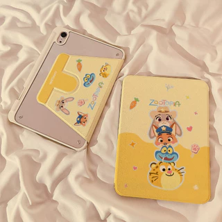 🚚ส่งใน 24 ชม🚚 เคสไอแพด หมุนได้ 360° Air7 Air6 Gen11 ที่ใส่ปากกา Zootopia iPad Gen9 Pro11 12.9 2025
