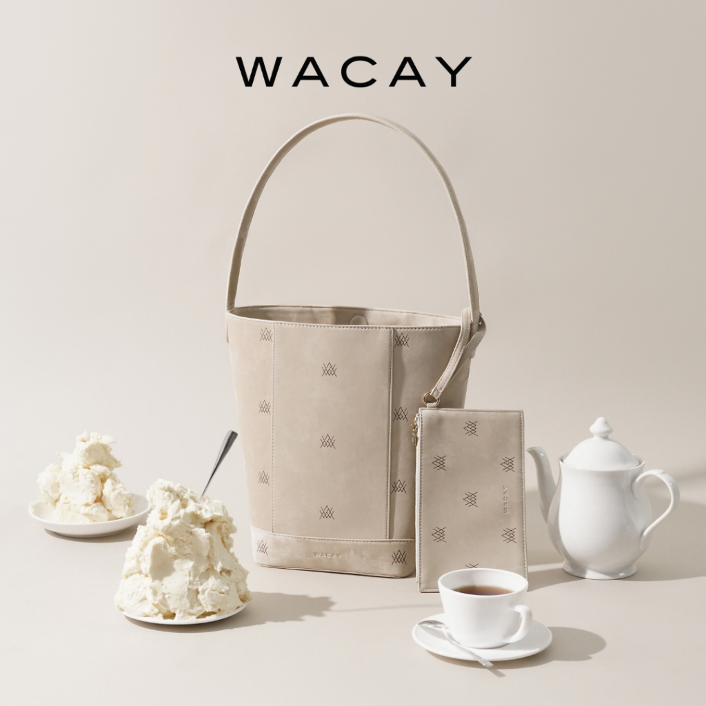 WACAY - Bucket Monogram Bag