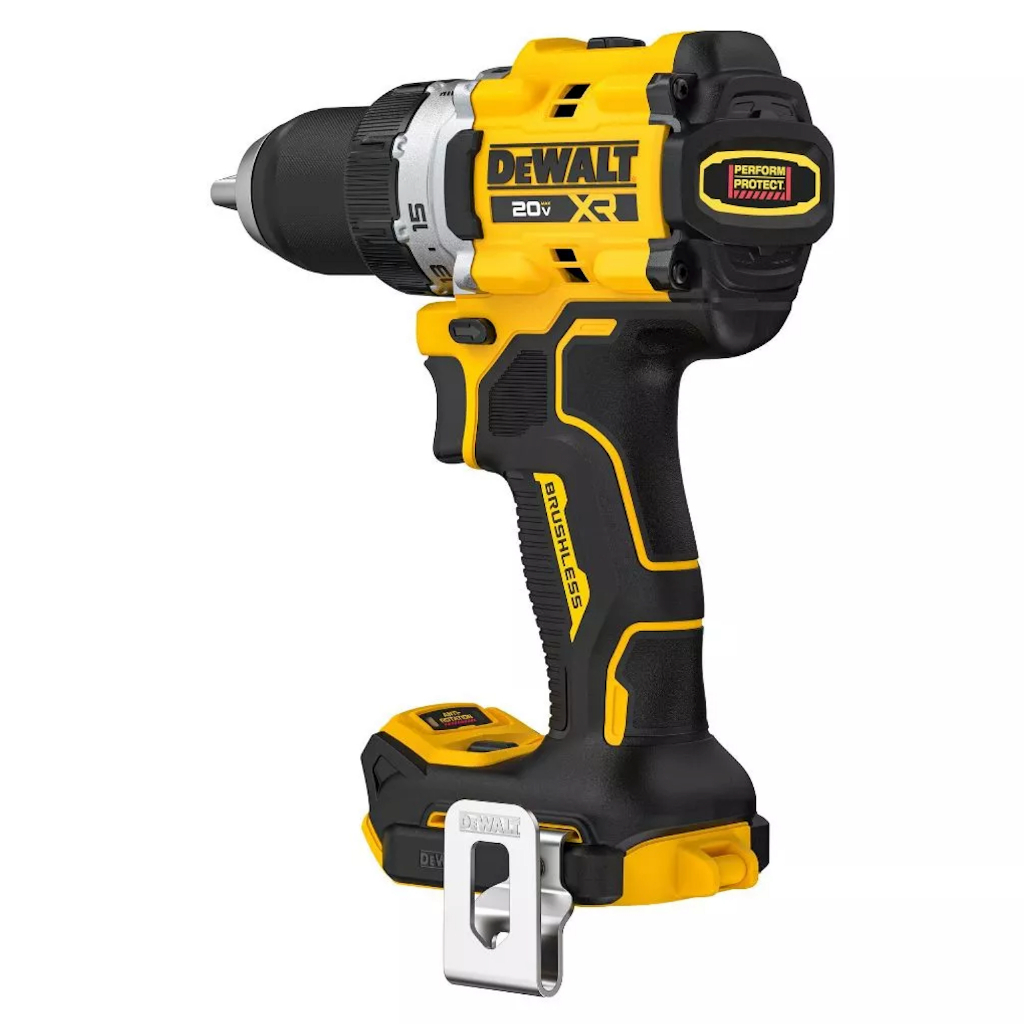 DEWALT รุ่น DCD801N-B1 สว่านไขควงไร้สายไร้แปรงถ่าน XR 20V Max เฉพาะตัวเครื่อง