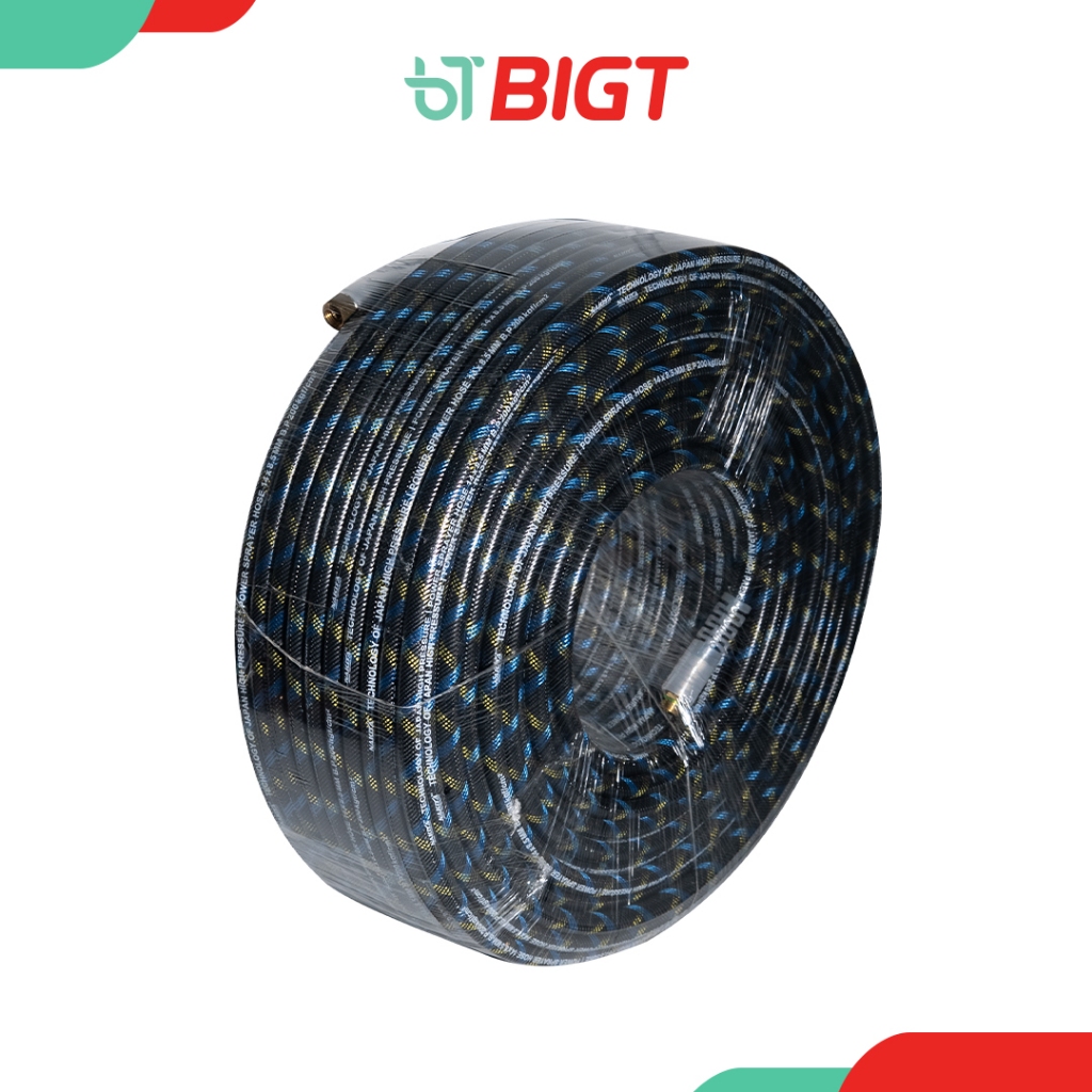 สายเหนียว Nakita  สายพ่นยาแรงดันสูง  สายพ่นยา 3 ชั้น 20M/  50M / 100M  (หัวทองเหลืองแท้) พร้อมใช้งาน น้ำหนักเบามาก!! - รูปที่ 3