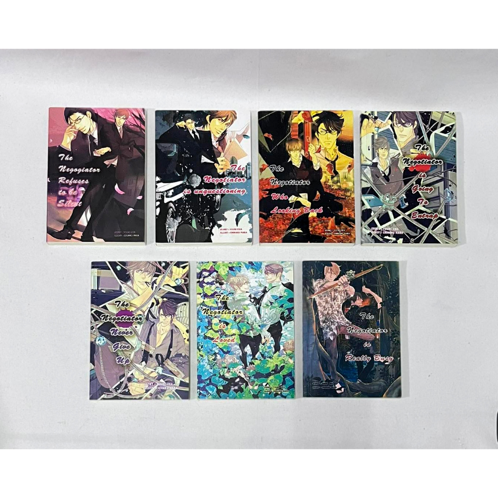 [พร้อมส่ง] นิยายThe Negotiator Series 7 เล่มจบ by Yuuri Eda/ แปลไทย