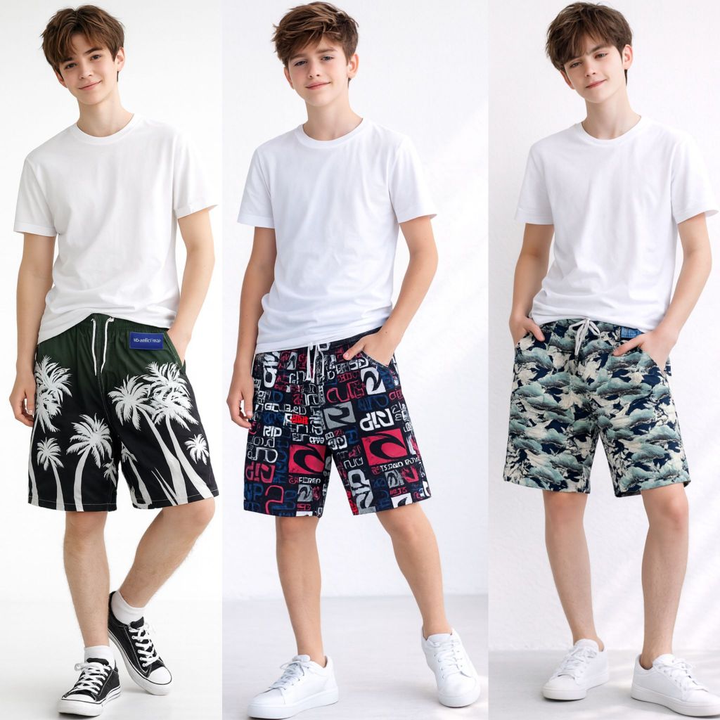 กางเกงขาสั้นชาย JJ  ⚡พร้อมส่ง⚡ 02