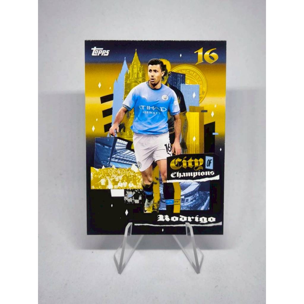 การ์ดบอล Topps Manchester City Team Set 2023-24