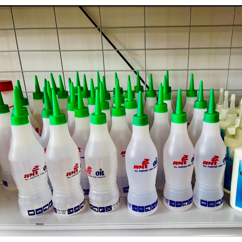 น้ำมันจักร SUPER OIL น้ำมันจักรกระต่าย 200 cc ✅