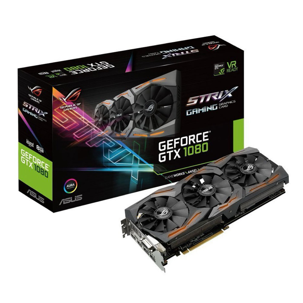 ASUS ROG STRIX-GTX1080-A8G-GAMING มือสอง