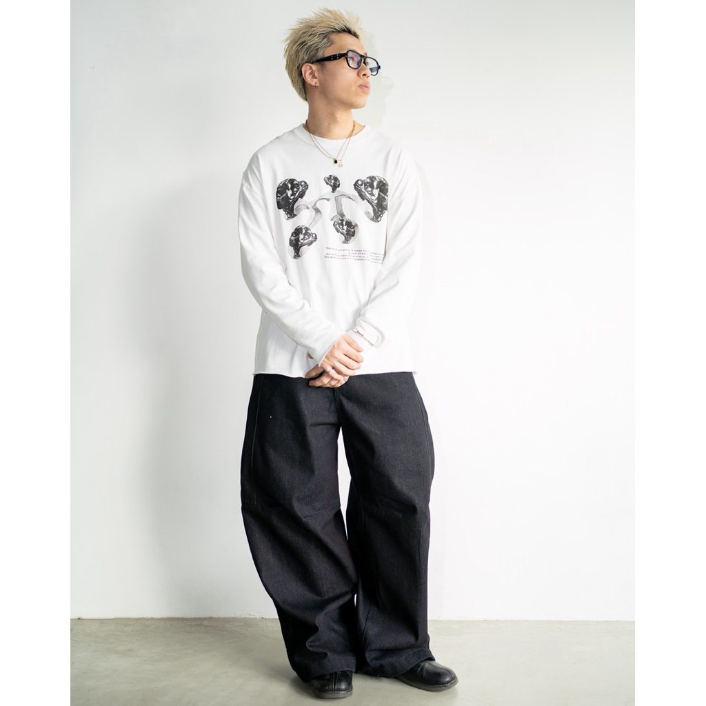 OVER THINKING LONG SLEEVE SHIRT