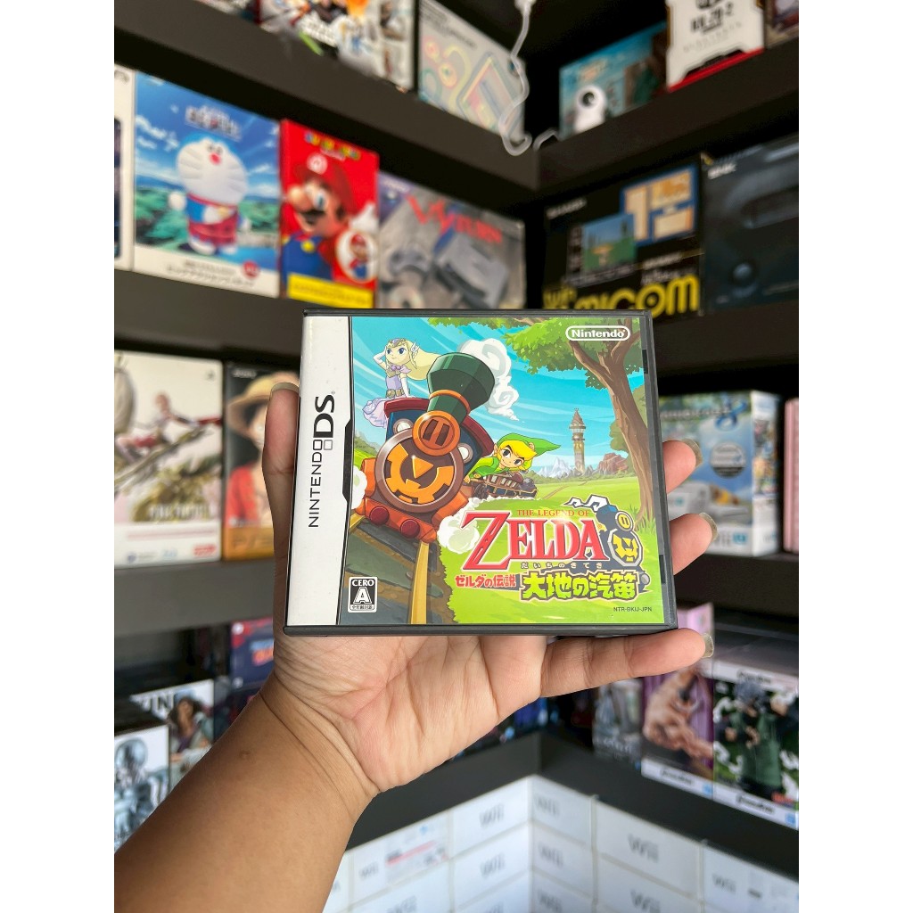 แผ่นเกมแท้ NDS The Legend of Zelda: Spirit Tracks Japan มือสอง
