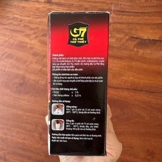 กาแฟสำเร็จรูป G7 3in1 21 ซอง หอมกรุบ รสเข้มข้น