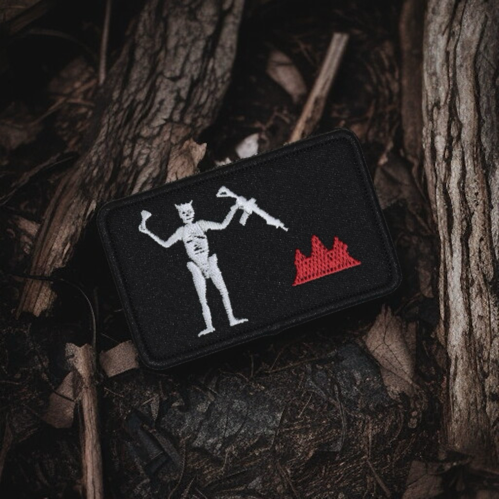 Buffalo Johnson , Patch ติดตีนตุ๊กแก , BlackBeard