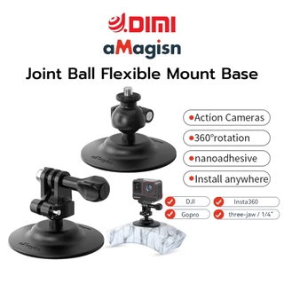 aMagisn Joint Ball Flexible Mount Base ขาตั้ง ฐานยึด สำหรับกล้องแอคชั่น Action Camera - DIMI
