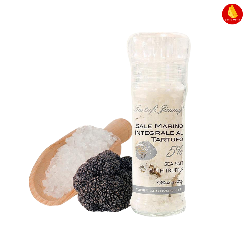 เกลือทรัฟเฟิลแท้ 5% Tartufo Jimmy Sea Salt ขนาด 80 กรัม | Made in Italy