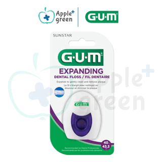 ของแท้Gum Expanding Dental Floss ไหมขัดฟัน ชนิดขยายออกได้ ความยาว 40 เมตร จำนวน 1 ชิ้น Sunstar