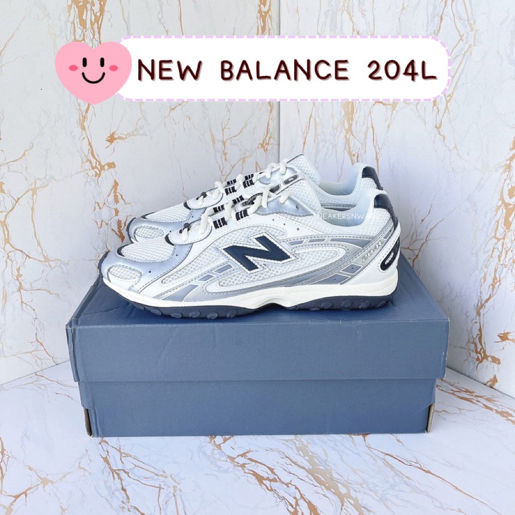 [พรีออเดอร์] New Balance 204L - (U204LSWD) Color: Silver Metallic/Black