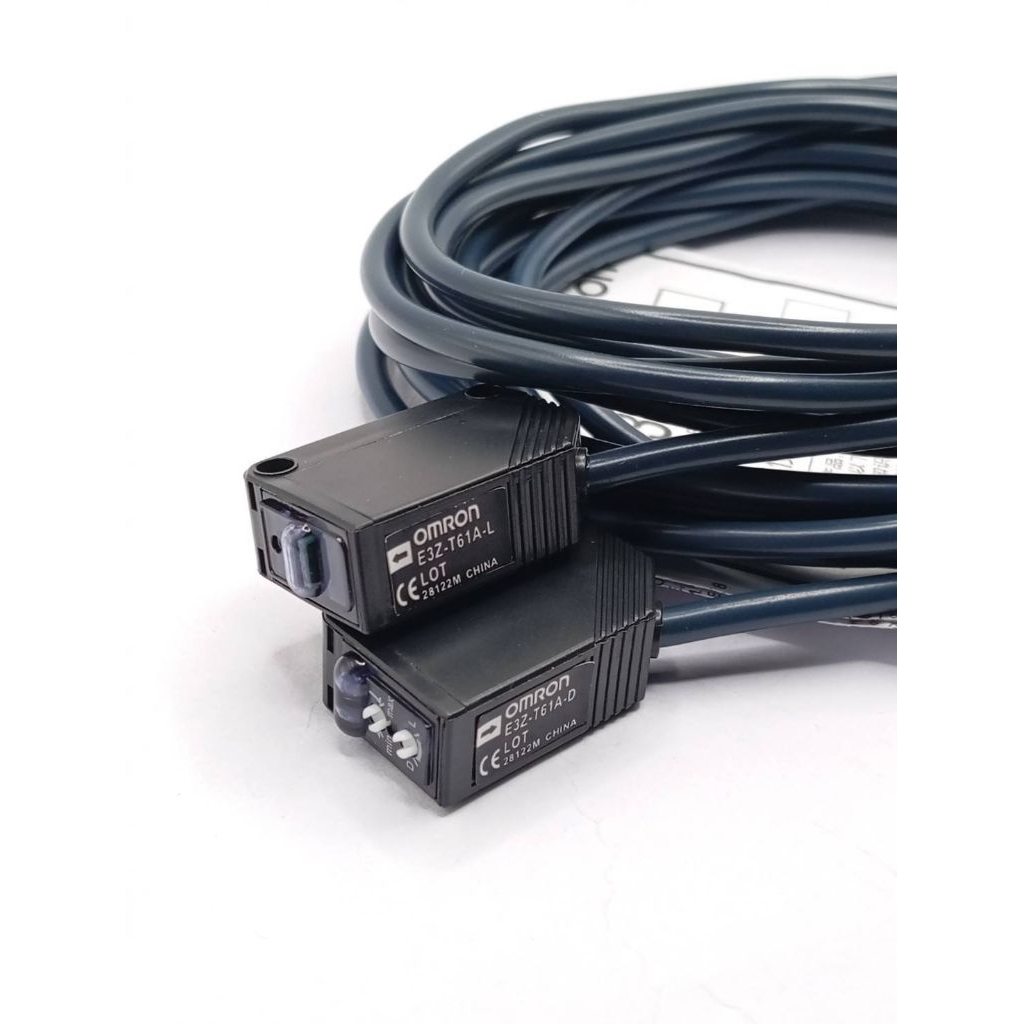 สั่งเลย E3Z-T61A  (NPN ) 1ชุด มี 2ตัว ตัวรับ-ตัวส่ง (E3Z-T61A-D+E3Z-T61A-L) NEW❗️พร้อมส่งในไทย