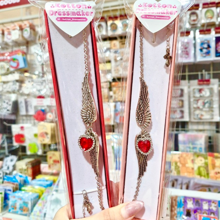 ***Inbox สอบถามลายสินค้าก่อนกดสั่งซื้อ***Necklace สร้อยคอ ปีก Angel🪽 สุดแกลม สวยหรู [KOTTON]