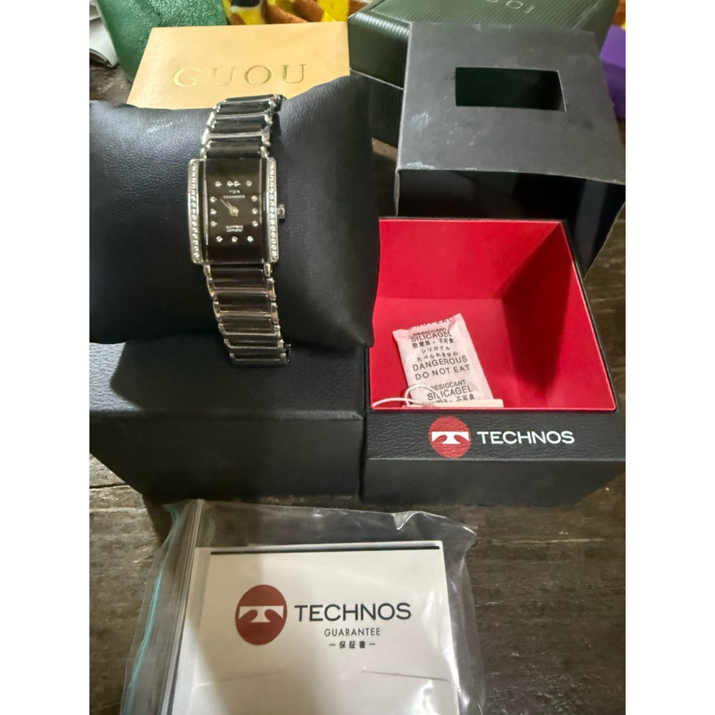 นาฬิกาTechnos ladyแท้ สภาพใหม่ 📌ปล่อยของใช้ส่วนตัว