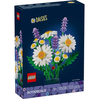 LEGO Botanicals 11508 Daisies (133pcs.), Building Blocks, Kids Toy