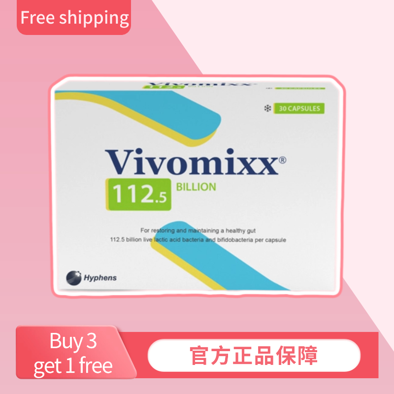 【Buy 3 free 1】Vivomixx 112.5 Billion Probiotic Supplement • 30 Capsules