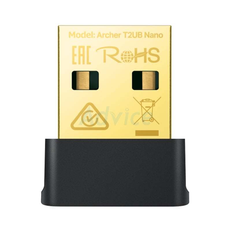 Wireless USB Adapter TP-LINK (Archer T2UB Nano) AC600 Dual Band Bluetooth 4.2