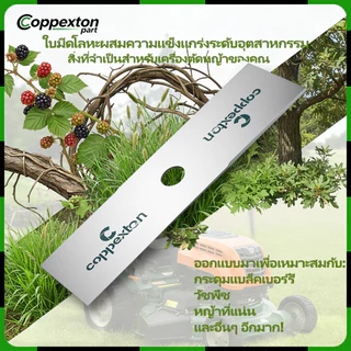 Coppexton ใบมีดตัดหญ้าเหล็กคุณภาพสูง ใบมีดความแข็งแรงสูง ขนาด 12 นิ้ว หนา1.6มิลตราเพชร