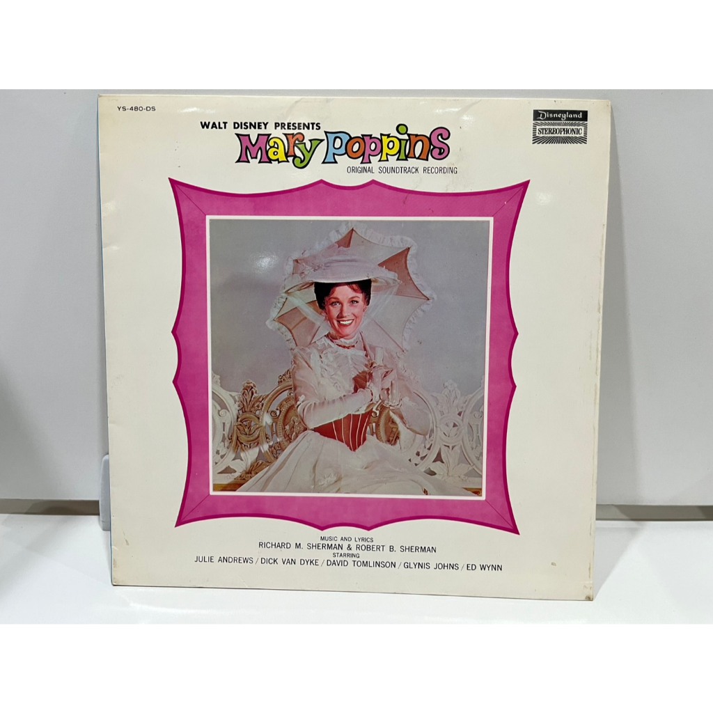 1LP Vinyl Records แผ่นเสียงไวนิล  WALT DISNEY PRESENTS Mary Poppins YS-480-DS  (H14E37)