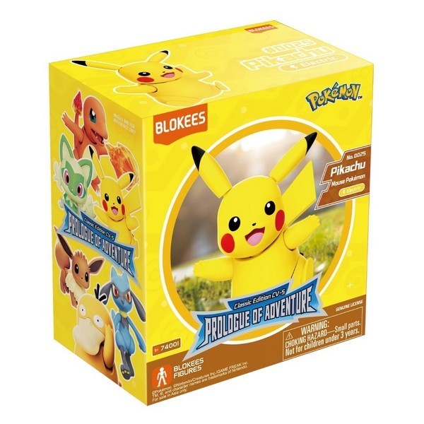 Blokees Pokemon 74001 Pokemon Classic Edition CV-S Pikachu 810181530308 (Figure) ราคา ถูกที่สุด ดีลบีเคเค