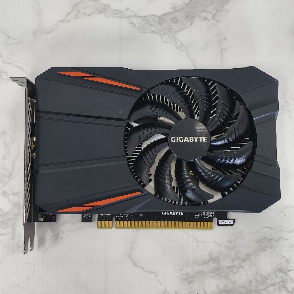 GIGABYTE RX550 2G DDR5  มือสอง ไม่ต่อไฟเพิ่ม พร้อมส่ง