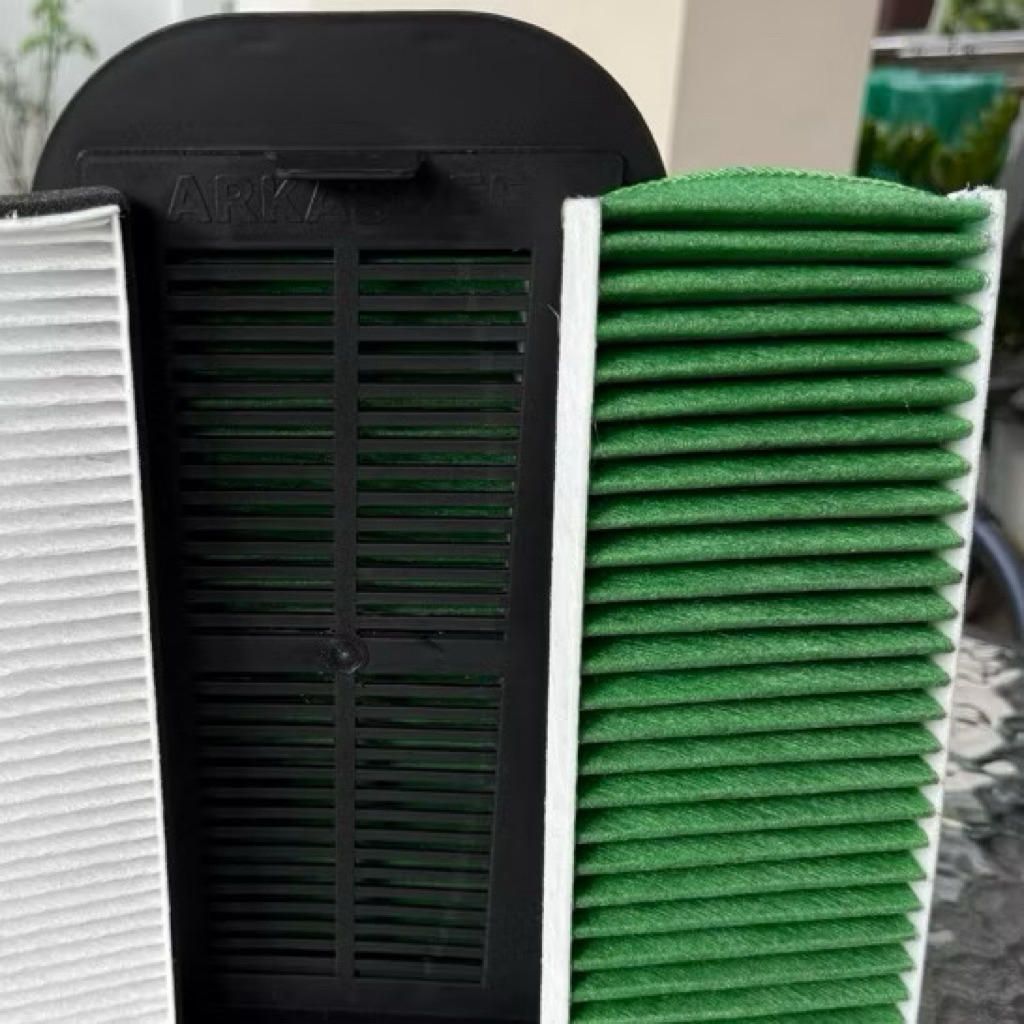 ไส้กรองแอร์หลัง (Rear Air filter) ไม่รวมกรอบ FORTUNER , LEGENDER, GR sport, LEADER 2016-26+