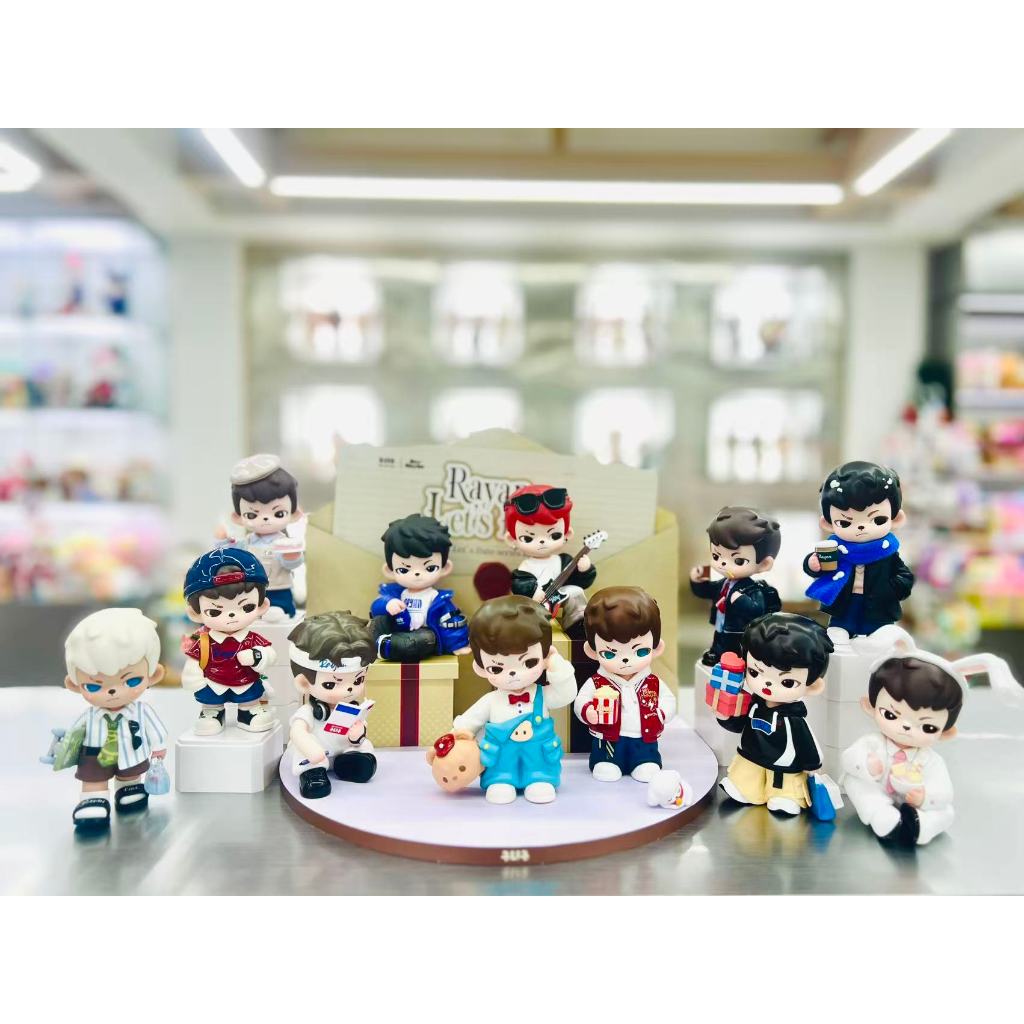 พร้อมส่ง🇹🇭 MTA. TNTSPACE Rayan Let's Date Series Figures Blind Box（Whole Set）