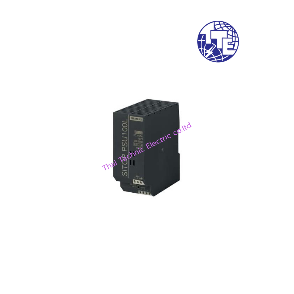 Power Supply "SIEMENS" 6EP1333-1LB00 5A 220VAC/24VDC