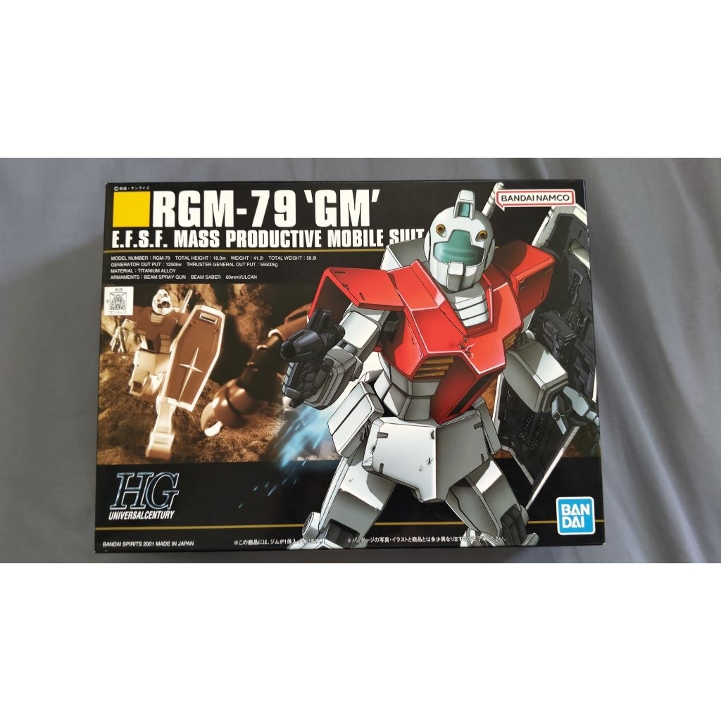 📦 มือ 1 พร้อมส่ง Bandai HG RGM-79 GM