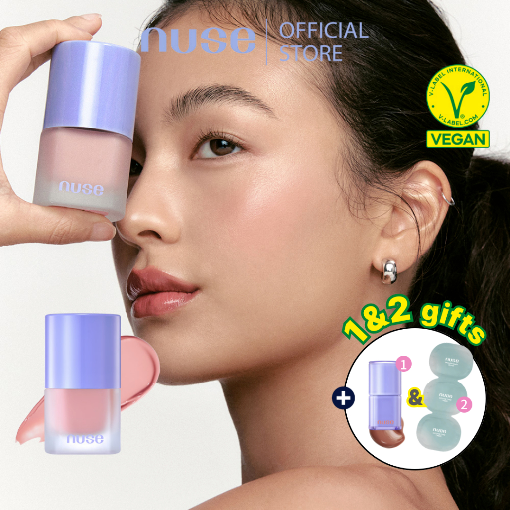 nuse Liquid Care Cheek 16ml | Blush on, Mauve Cheek Liquid Dewy Blush
