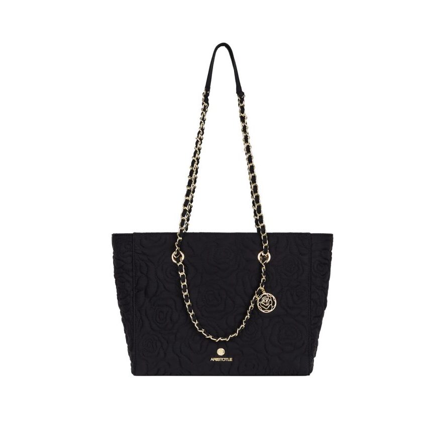 Aristotle bag - 1980 Tote กระเป๋าผ้าปักหลายกุหลาบ