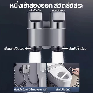 JOCBO ชุดสายฉีดชำระ ช่วยประหยัดน้ำ สามารถรองรับแรงดันน้ำได้ดี ใช้งานนาน