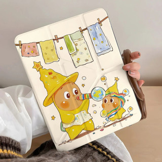 Gen11 A16เคส iPad พับได้ 3+Y รุ่นใหม่ สำหรับเคส iPad Air4/5 10.9 Air6 Air7 เคส iPad gen10 เคส iPad Gen7/8/9 10.2 Pro11