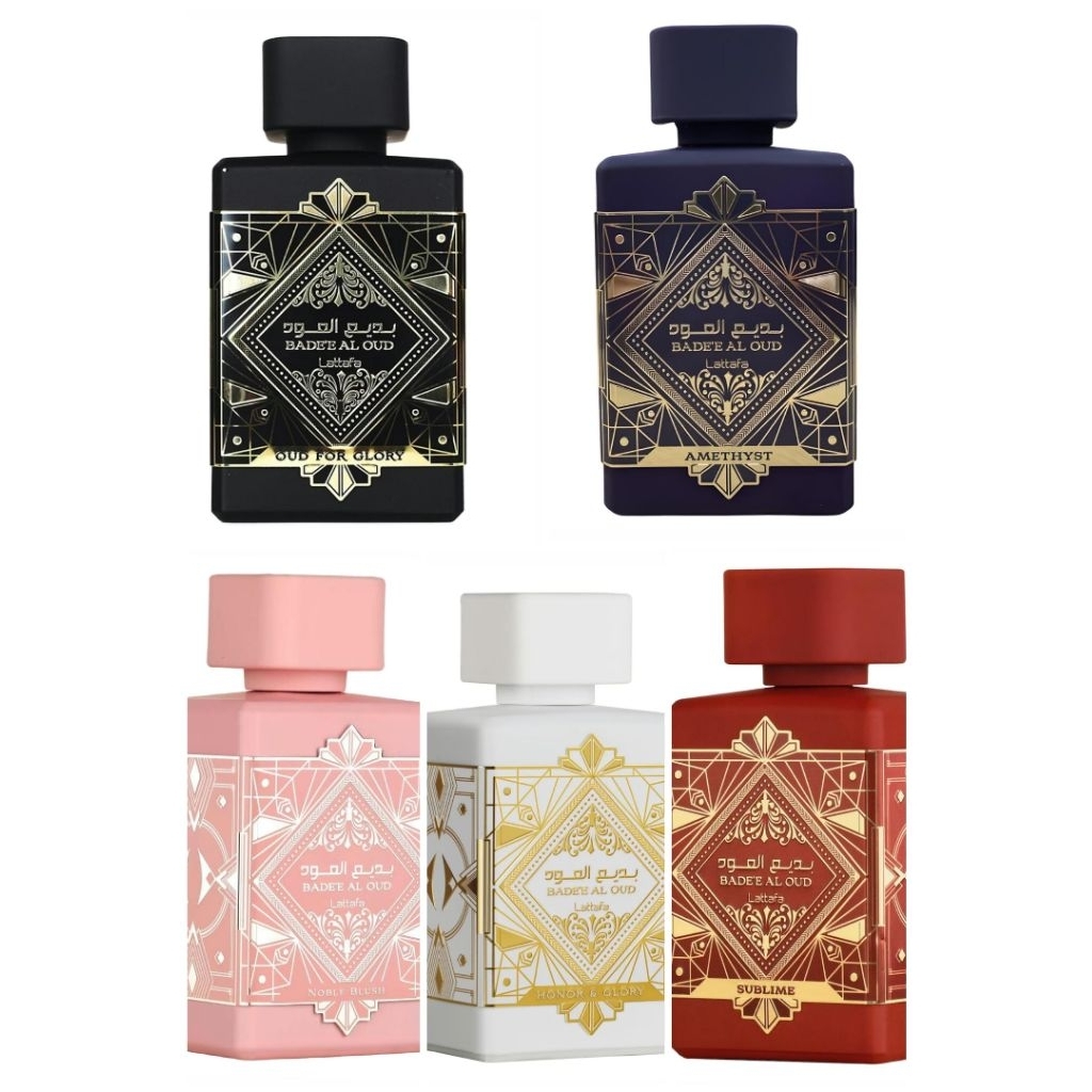 Lattafa Oud For Glory Bade’e Al Oud, Amethyst, Honor & Glory, Sublime, Noble Blush 2ml 5ml 10ml