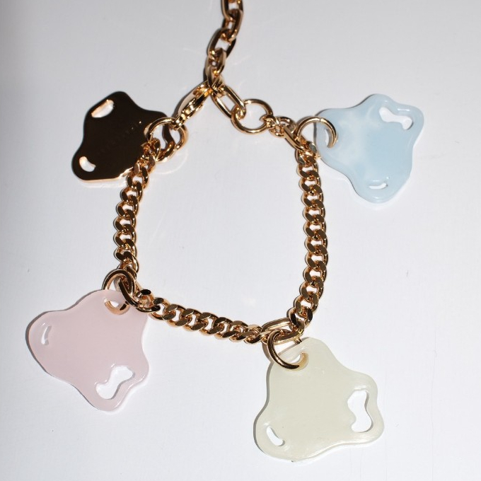 PIPATCHARA Infinitude Bracelet Gold (Flamingo, Free Size)