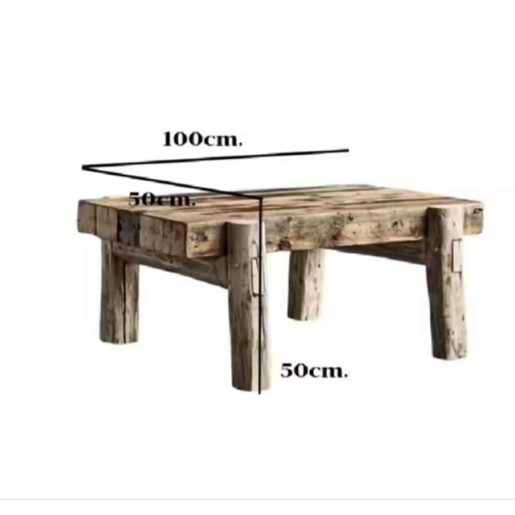 driftwood coffee table(50*100*50cm)