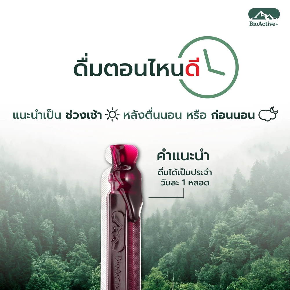 BioActive+ Concentrated Liquid ไบโอแอคทีฟพลัส 3 กล่อง thumbnail 6