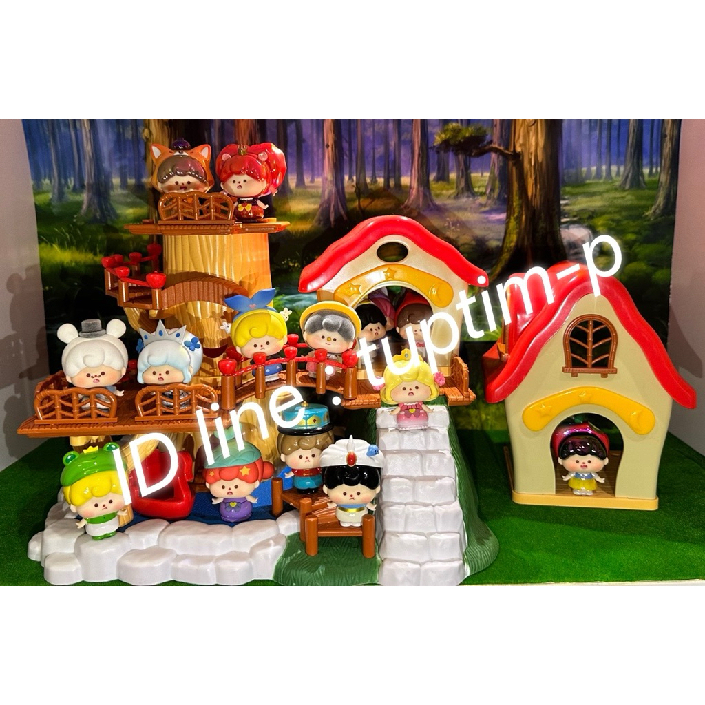 ตุ๊กตา 16 ตัว พร้อมบ้าน Sylvanian