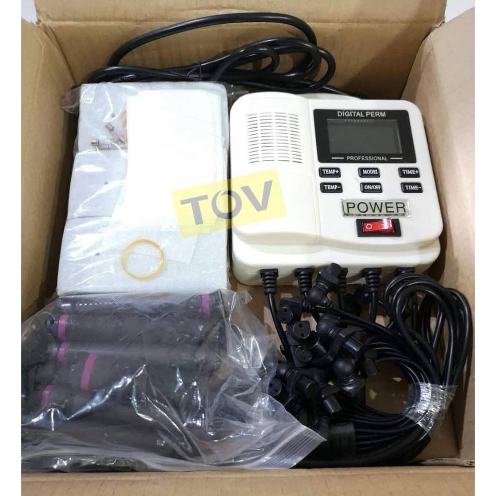 เครื่องดัดผมดิจิทัลขนาดพกพา (Mini Digital Perm Machine) ครับ เป็นอุปกรณ์สำหรับช่างทำผมหรือผู้ที่ต้องการดัดผมวอลลุ่มและ