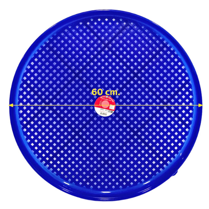 กระด้งพลาสติกใหญ่ 60cm. มี 4 สี  (ยี่ห้อวัฒนา 031A) กระด้งสีสดใส กระด้งใหญ่ กระด้งตากหอมแดง รูระบายอากาศ ที่ตากปลา