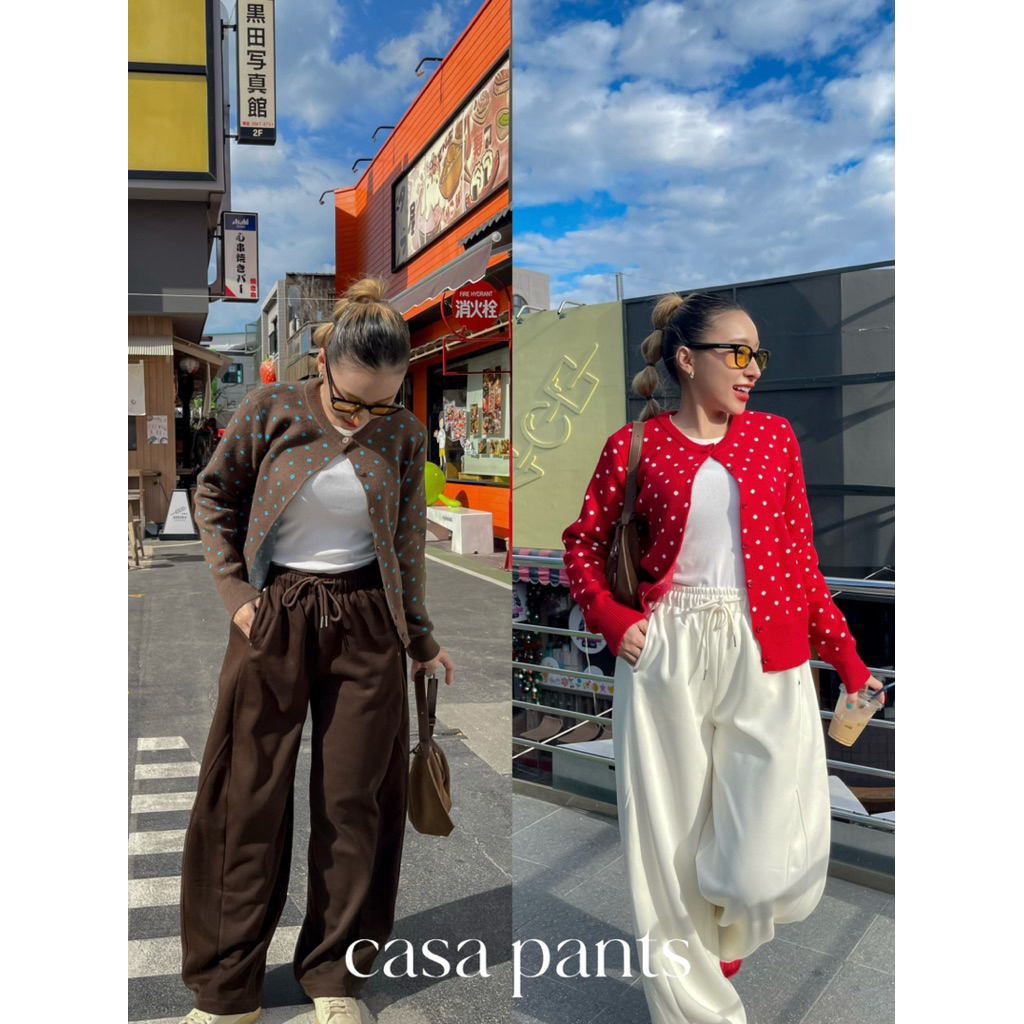CASA PANTS (กางเกงเอวสูง)