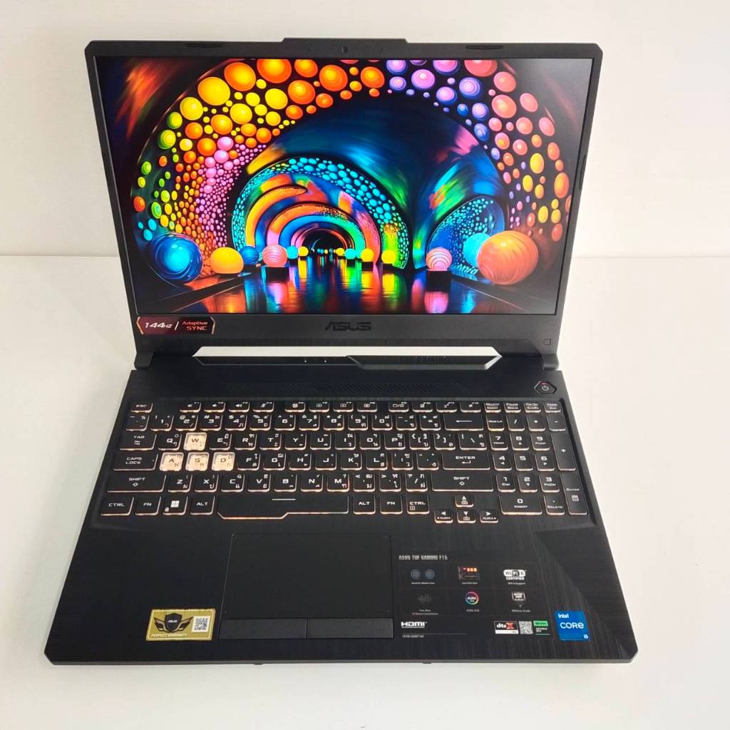 ASUS  TUF  GAMING  F15  FX506HF – HN014W  สภาพเครื่อง  95%