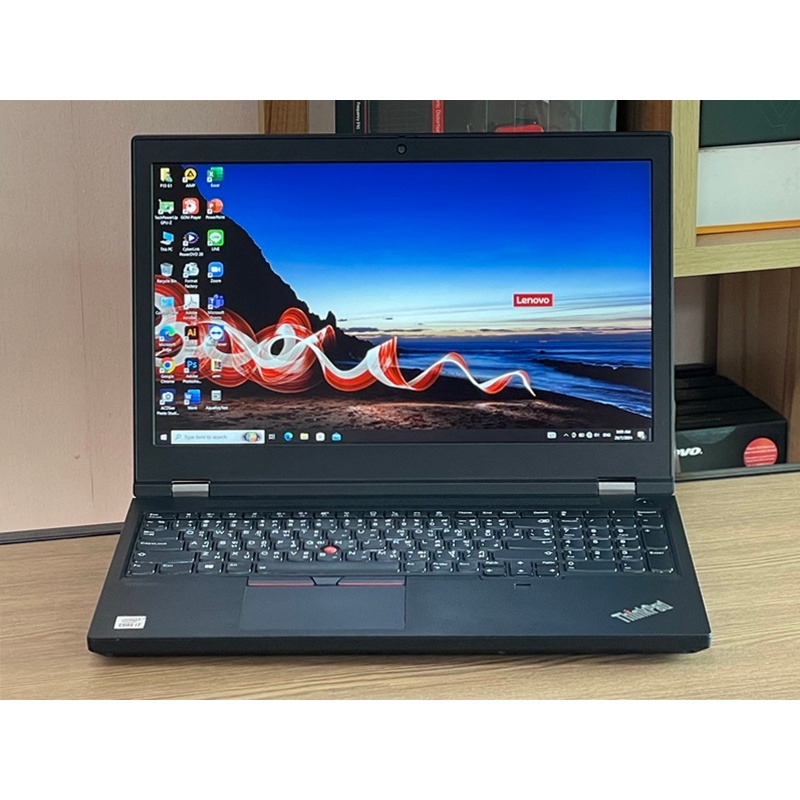 Lenovo ThinkPad P15 G1 Mobile Workstation i7-10850H SSD512GB RAM32GB Quadro T 1000 (4GB GDDR6) จอ 4K