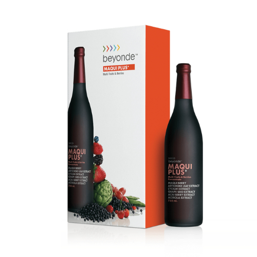 บียอนด์. มากิพลัส (แบบขวด) 1 ดูโอ ( 2 ขวด ) beyonde Maqui Plus มากิพลัสแบบขวด ULIFE ต้านอนุมูลอิสระ aviance อาวียองซ์