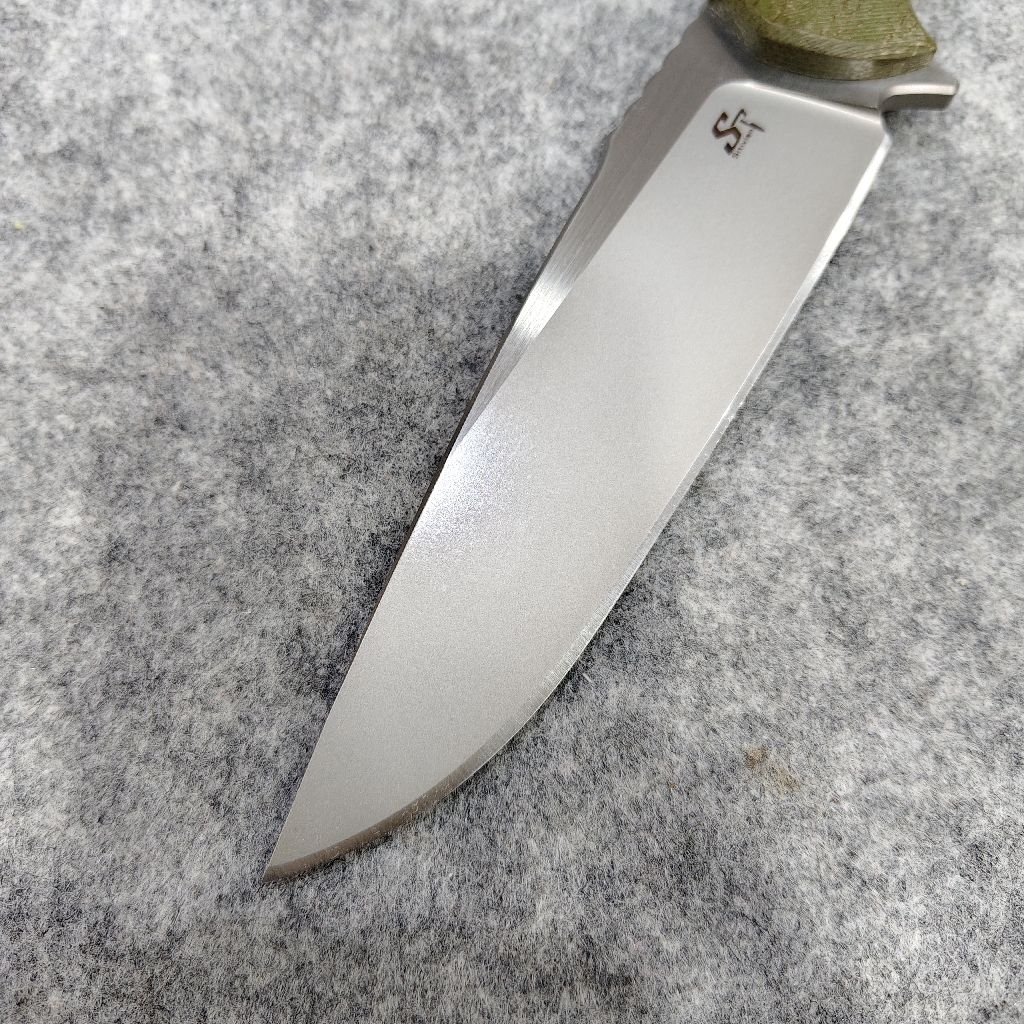 Sitivien ST26 แบรนด์แท้ มีดใบตาย Full Tang เหล็ก N690 พรีเมียม พร้อมซอง Kydex - รูปที่ 5