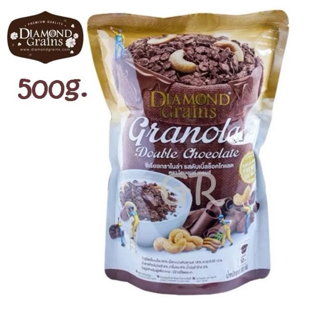 Diamond Grains กาโนล่า 500g รวมรสชาติอร่อย