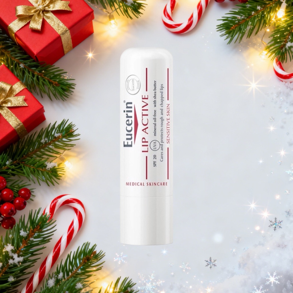 EUCERIN LIP ACTIVE SPF20 4.8G ยูเซอริน ลิปบาล์ม บำรุงฟื้นฟูผิวริมฝีปาก สำหรับผิว